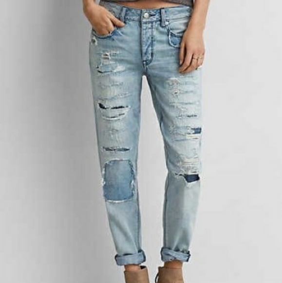 American Eagle Outfitters Denim - Amercian Eagle Distressed Faded Skinny Jeans
